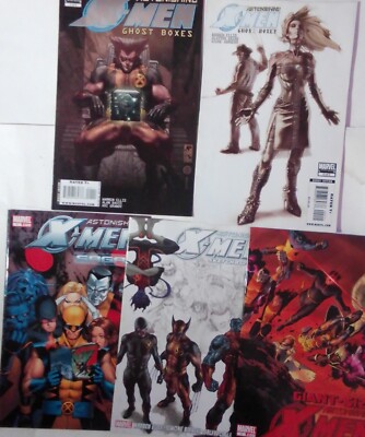 Astonishing X-Men - Ghost Box#1,2 & #1 Saga & Sketchbook & #1 Giant-Size -image
