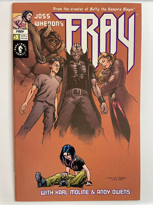 Fray #5 Dark Horse Comics 2001 NM Joss Wheden's 1st First Print-image