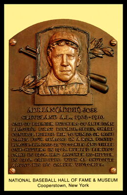 Cooperstown Hall of Fame Postcard Addie Joss HOF Mint-image