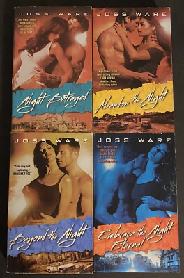 4 Joss Ware Books- Night Betrayed, Embrace the Night Eternal, Beyond the Night-image
