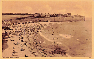 BROADSTAIRS KENT ENGLAND UK~JOSS BAY~PARAGON POSTCARD-image