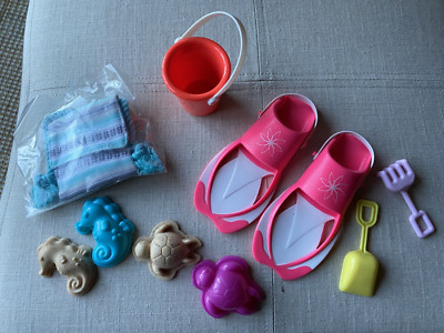 American Girl Lea Swim flippers joss bag purse NEW 18