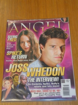 ANGEL #3 NOVEMBER 2003 JOSS WHEDON SPIKE BUFFY UK MAGAZINE =-image
