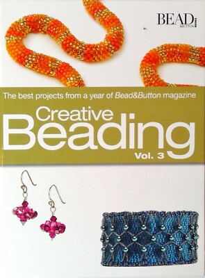 CREATIVE BEADING VOL. 3 - By Bead & Button - Hardcover BRAND NEW-image