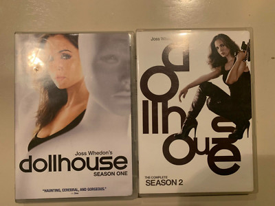 Joss Whedon TV Dollhouse Season 1 and 2 DVD lot Eliza Dushku-image
