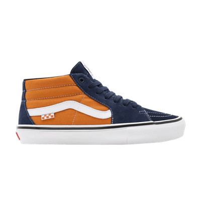 Vans Skate Grosso Mid 'Navy Orange' VN0A5FCGYG9 Size-image