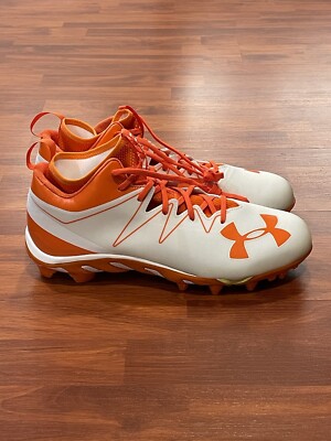 Under Armour Nitro Mid ‘White Orange’ (size us mens 13.5)-image