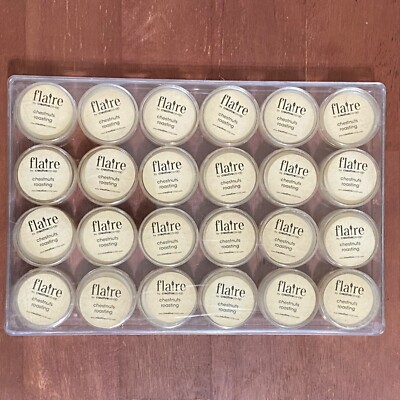 Flaire by Creative Co-Op Chestnuts Roasting Scent Sample Wickless Candle 24 Qty-image
