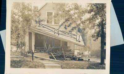 1940 Photo Charles Union Sullivan in Home Destruction Vintage Image Original-image