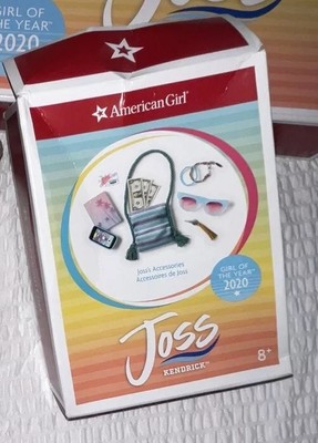 NEW American Surf Girl Joss Doll Meet  Accessories Bent Open Box Phone Glasses-image