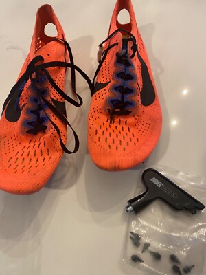Nike Zoom Victory Racing Spikes Size 9.5 orange-image