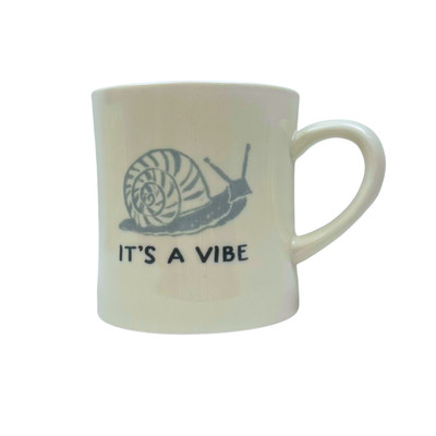 Creative Co-op Snail Critter Mug Novelty Mug-image