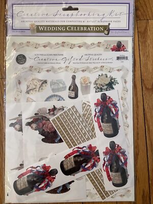 NEW Michel & Co. Creative Scrapbooking Kit Wedding Celebration Free Shipping!-image