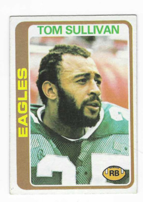 1978 TOPPS TOM SULLIVAN #62 PHILADELPHIA EAGLES-image