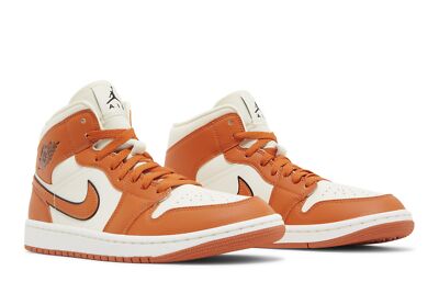 Nike Women's Air Jordan 1 Mid SE Sport Spice Retro Sneakers  DV1302-100-image