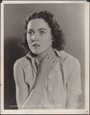 MAUREEN O'SULLIVAN (1930's) vintage photo, Jane to Johnny Weissmuller's TARZAN!-image