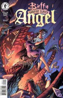 Buffy Vampire Slayer Angel #2 art cover comic book TV show series Joss Whedon-image