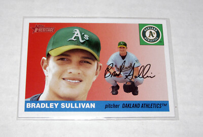 2004 Topps Heritage SP 431 Bradley Sullivan  A's $.99 Shipping!-image