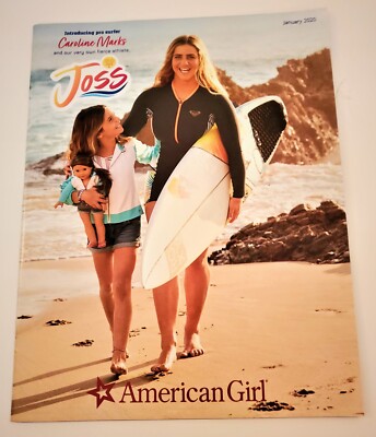 American Girl Meet Joss Kendrick Catalog Girl of The year January 2020 No label-image