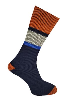 Heat Machine Thermal Socks Mens Thick 2.3 Tog Knitted Winter Warm Boot Sock-image