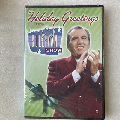 Holiday Greetings from The Ed Sullivan Show (DVD) Elvis NEW SEALED w Spot Wear-image