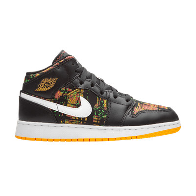 Air Jordan Air Jordan 1 Mid GS 'Black Laser Orange' 555112-003 MT-image