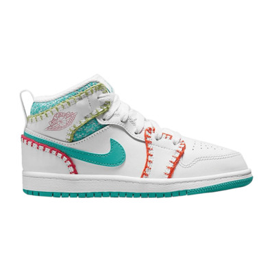 Air Jordan Air Jordan 1 Mid SE PS 'Multi Knit' DM9648-100-image