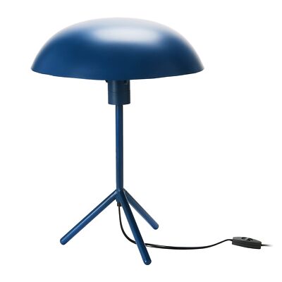 Creative Co-Op EC0739 Modern Metal Tripod, Blue Table Lamp-image