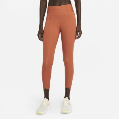 Nike One Luxe Icon Clash Women's Mid-Rise Crop Leggings Size Small DA0833-812-image