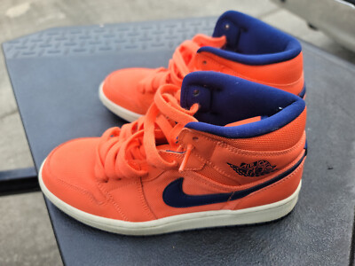 Size 8 - Jordan 1 Mid Turf Orange Blue Void - Sz 8-image