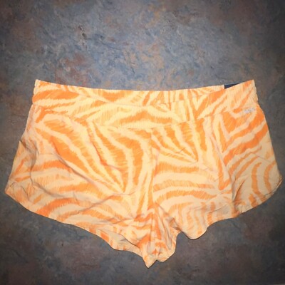 DSG Womens 2XL Mid Rise Stride Run Shorts, Trippy Zebra Print With Built-In Brie-image