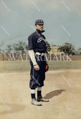 DV927 Addie Joss Cleveland Baseball 8x10 11x14 16x20 Colorized Photo-image