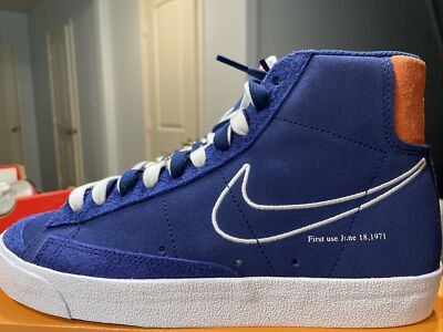 Nike Blazer Mid ‘77 Deep Royal Blue DC3433-400 Men's Sz.7.5 / Women's 9 NoLid-image