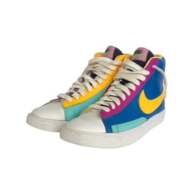 Nike Blazer Mid GS Aurora Purple Orange CZ9441-400 Multicolor Shoes Youth 4.5Y-image