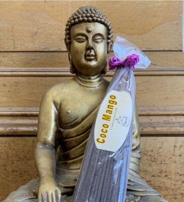 Coco Mango | Fragrance | Incense | Natural Joss Sticks | 11 Inch and 19 Inch-image