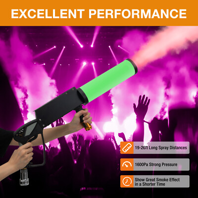 CO2 Cannon CO2 Handheld DMX Blaster DJ Disco Stage 50W C02 Jet +3M CO2 Hose Sale-image