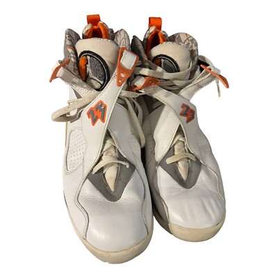 Size 13- Jordan 8 Retro Orange Blaze 2007-image
