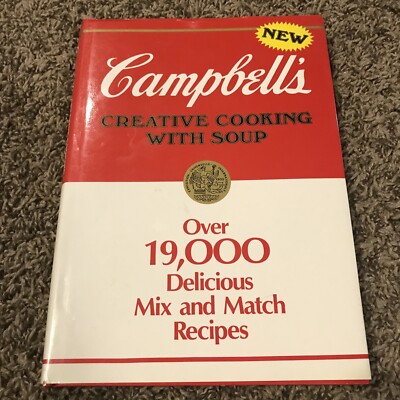 Campbell's Creative Cooking With Soup: Over 19,0- Company, 0881762024, hardcover-image