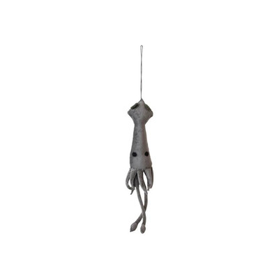 Creative Co-op Grey Squid Ornament Bauble-image