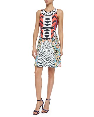 Clover Canyon Toucan Orange dress, size S-image