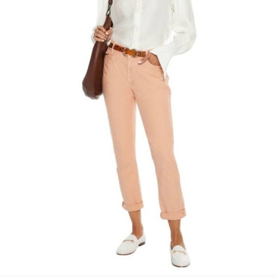 Frame NWT Garcon Mid Rise Straight Leg Relaxed Stretch Denim Clay Jeans 16 / 33-image