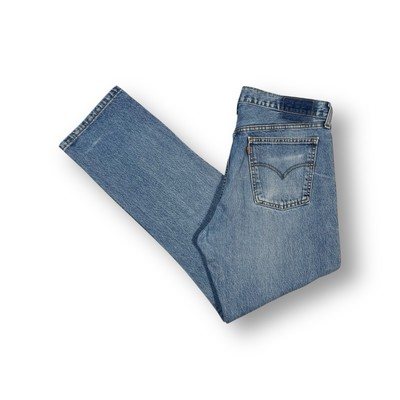 Vintage Levi’s 615 Orange Tab Made in UK 90s Denim Relaxed Jeans Size 38W 32L-image