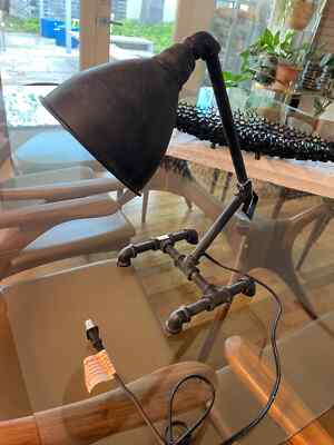 Hipster Desk Lamp by Creative Co-Op, Antique Like Texture-image