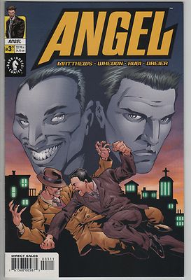 Angel #3 art cover comic book Season 2 TV show series Joss Whedon-image