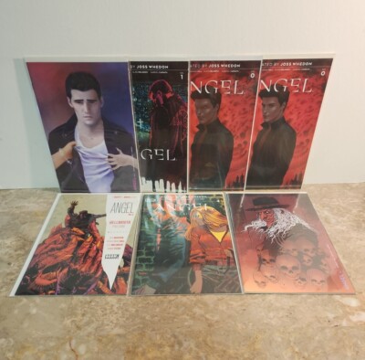 ANGEL: 0-A & B; 1-A, B, & C; 4-5 - BOOM! Studios Comics Lot Joss Whedon Variants-image