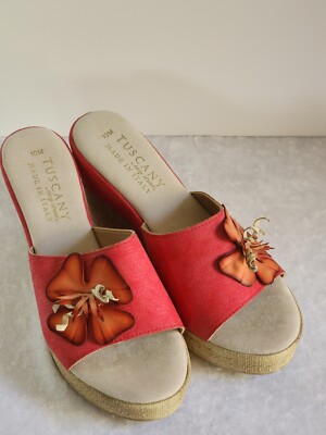 Tuscany Easy Street Italian Women's Wedge Shoe 10M-image