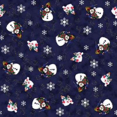 Carolina Creative Bandanna (Snowmen) 22