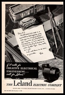 1945 The Leland Electric Company Dayton Ohio 