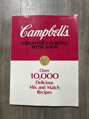Campbell's Creative Cooking with Soup Cookbook 1988-image