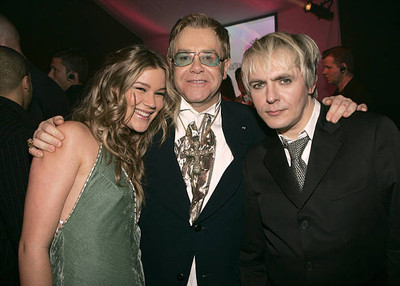 Joss Stone Sir Elton John Nick Rhodes at 13th Elton John AIDS Foun- Old Photo-image